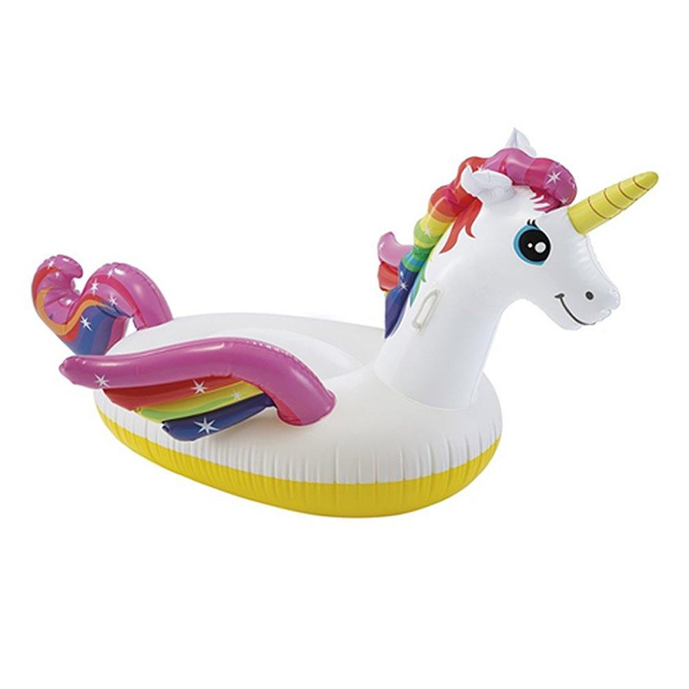 Inflable Montable Intex de Unicornio Blanco