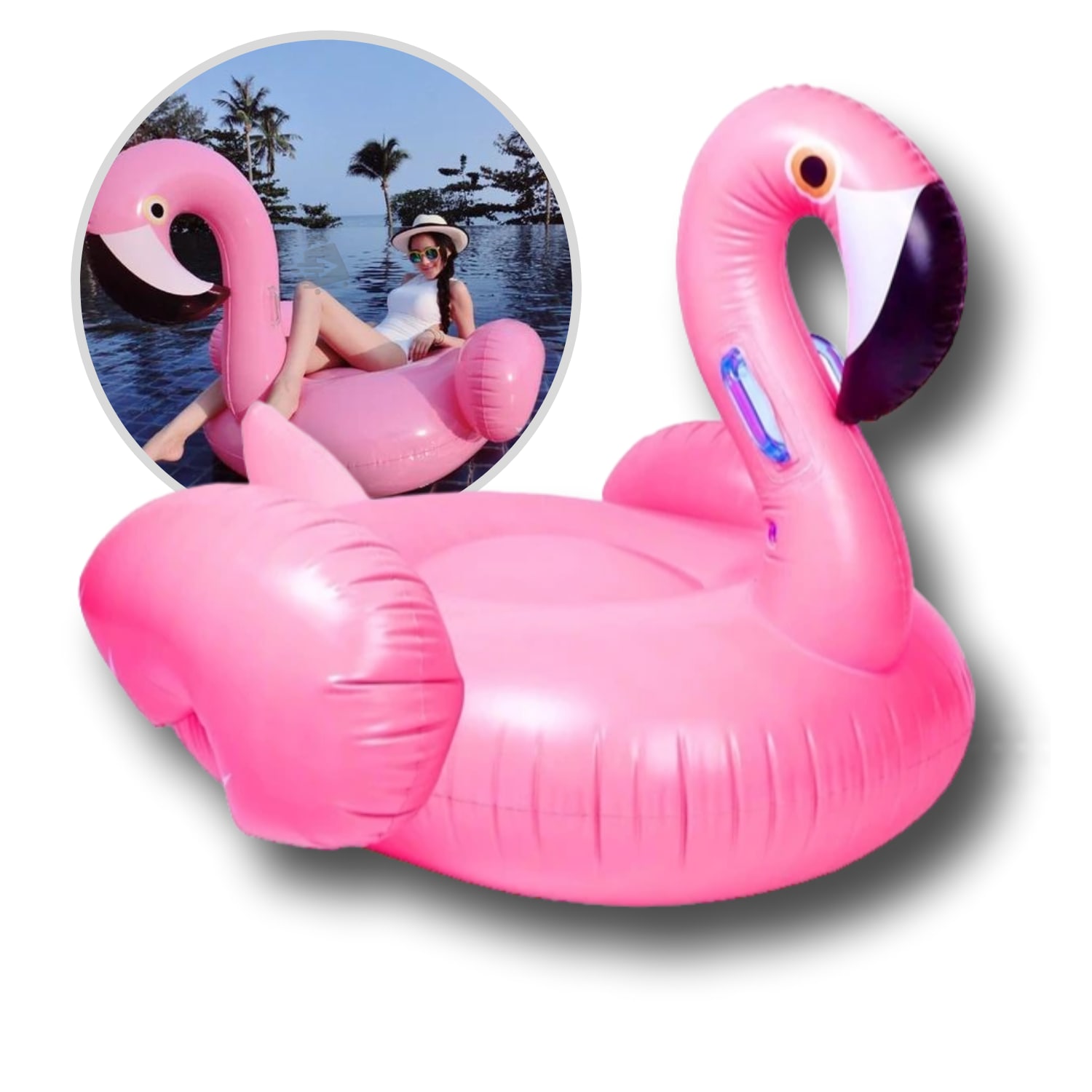 Flotador Salvavidas Elegate Flamingo Rosa para Alberca $899