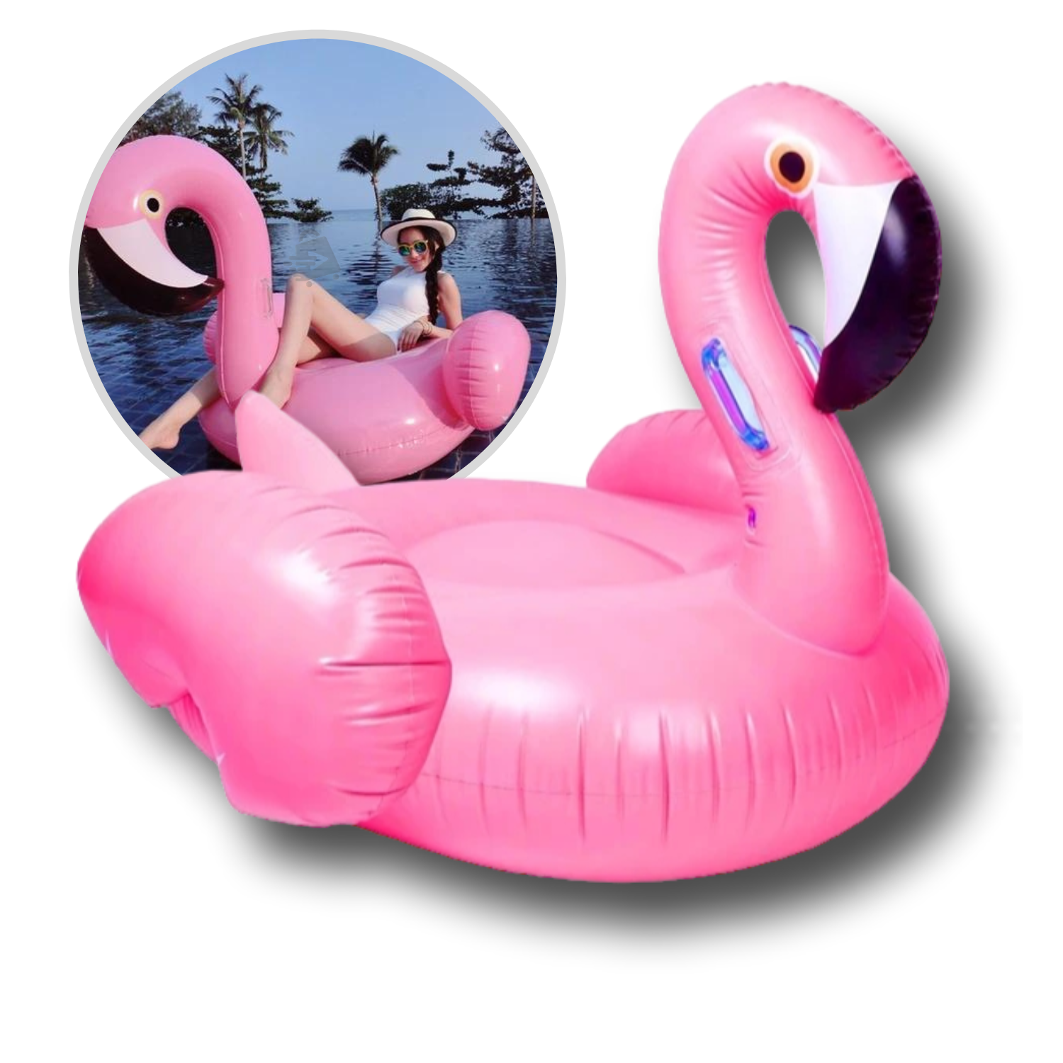 Flotador Salvavidas Elegate Flamingo Rosa para Alberca