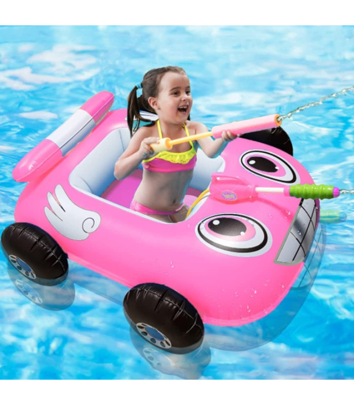 Foto 8 | Inflable De Piscina Para Niños Juguete De Alberca,lanzador Agua Rosa