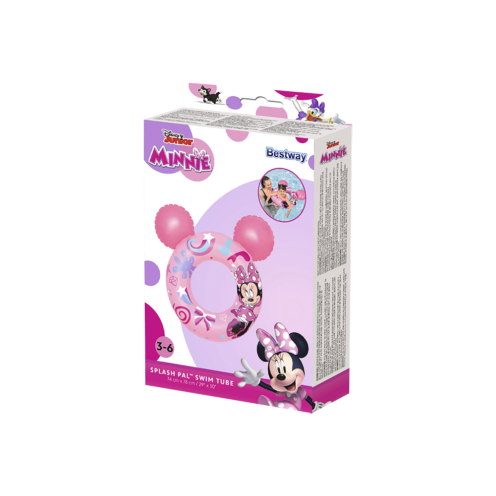 Foto 4 pulgar | Salvavidas Infantil Dona Inflable De Minnie Mouse Bestway