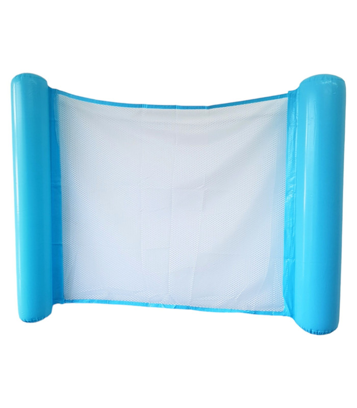 Foto 3 pulgar | Hamaca Inflable con Red para Piscina 102 cm Azul