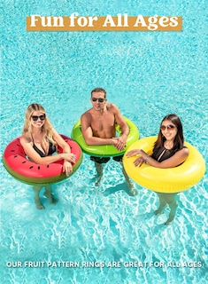 Foto 4 | Set de Salvavidas Joyin Summer Frutas 3 Piezas - Venta Internacional