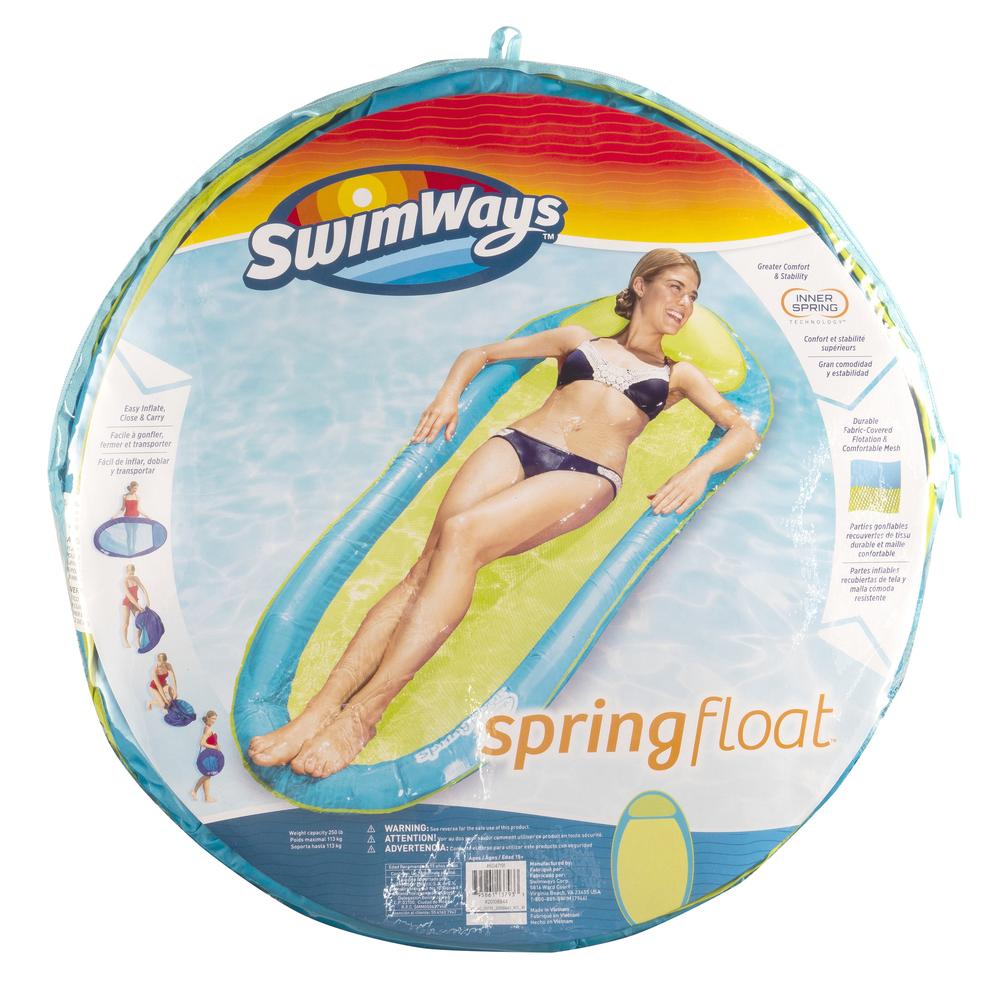 Foto 2 pulgar | Swimways: Swimways Spring Float Silla - Verde