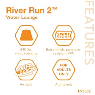 Foto 4 | Float Intex River Run Ii Para Adultos Con Respaldo - Venta Internacional.