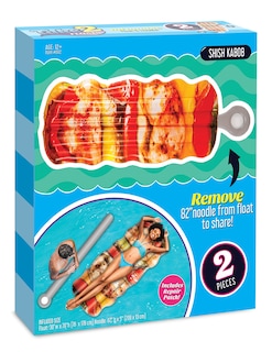 Foto 1 | Kebab De Pollo Mighty Mojo Con Forma De Tubo Flotante Para Piscina Con Fideos - Venta Internacional.