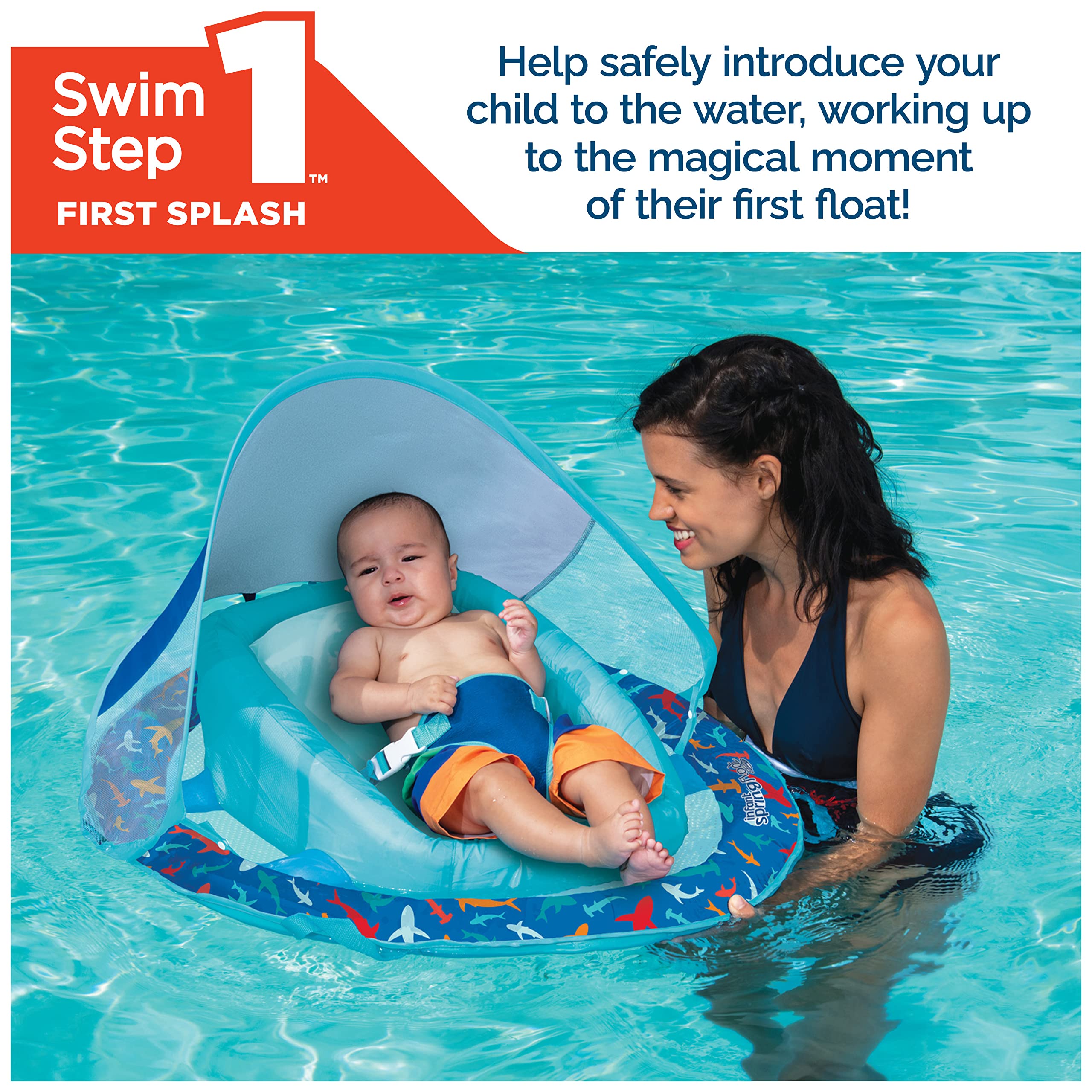 Foto 4 pulgar | Flotador Inflable de Primavera Para Bebés SwimWays - Venta Internacional
