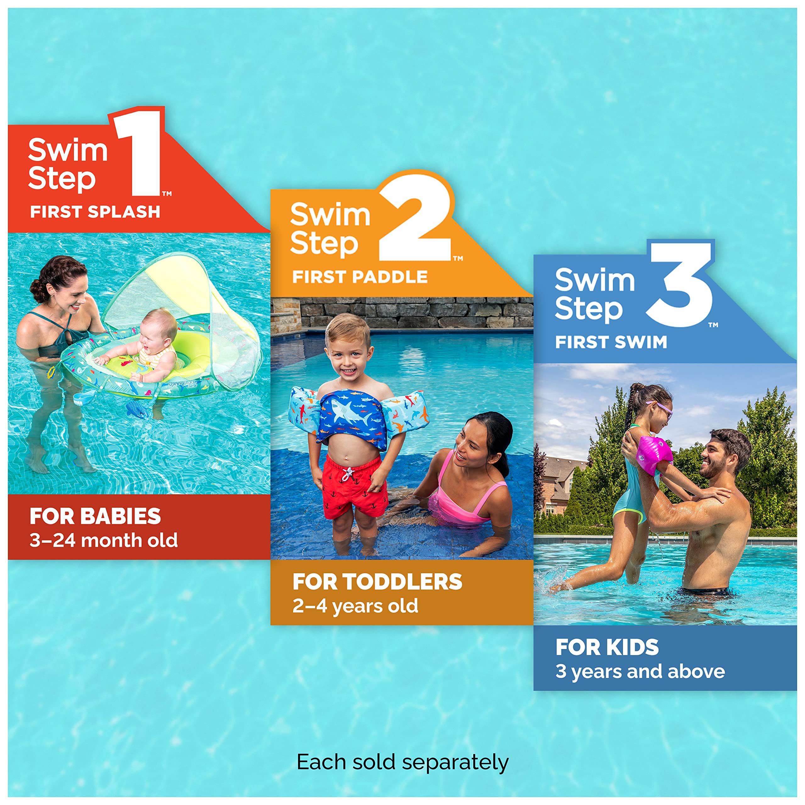 Foto 8 pulgar | Flotador Inflable de Primavera Para Bebés SwimWays - Venta Internacional