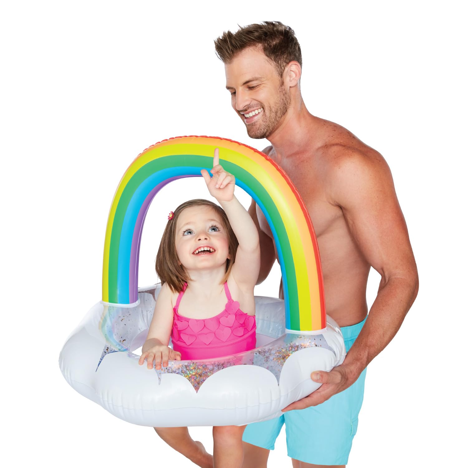 Pool Float Bigmouth Inc Lil' Water Para Bebés De 1 A 3 Años - Venta Internacional.