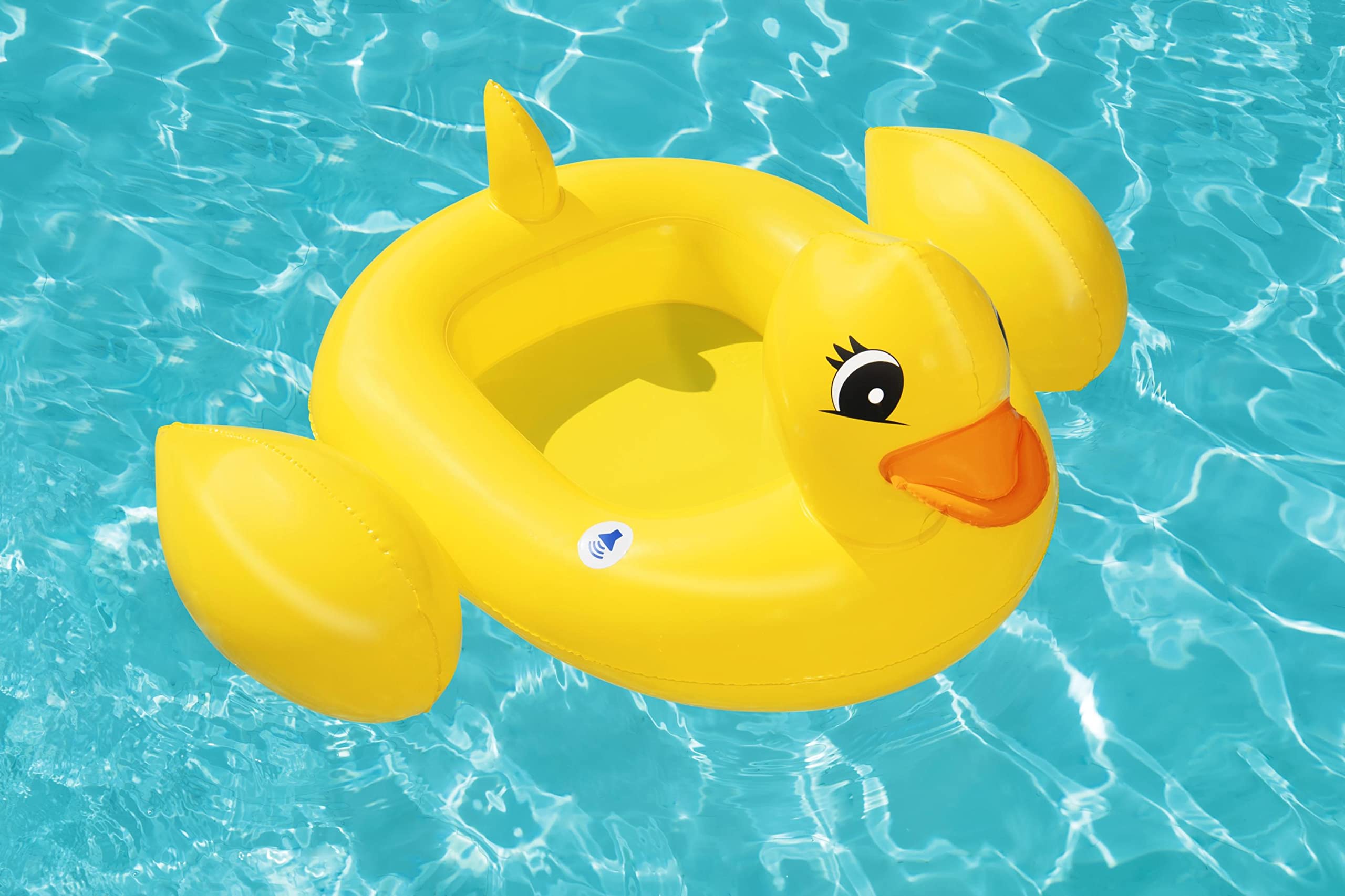 Foto 3 pulgar | Bote Hinchable Bestway Funspeakers Duck Baby Boat Amarillo - Venta Internacional.