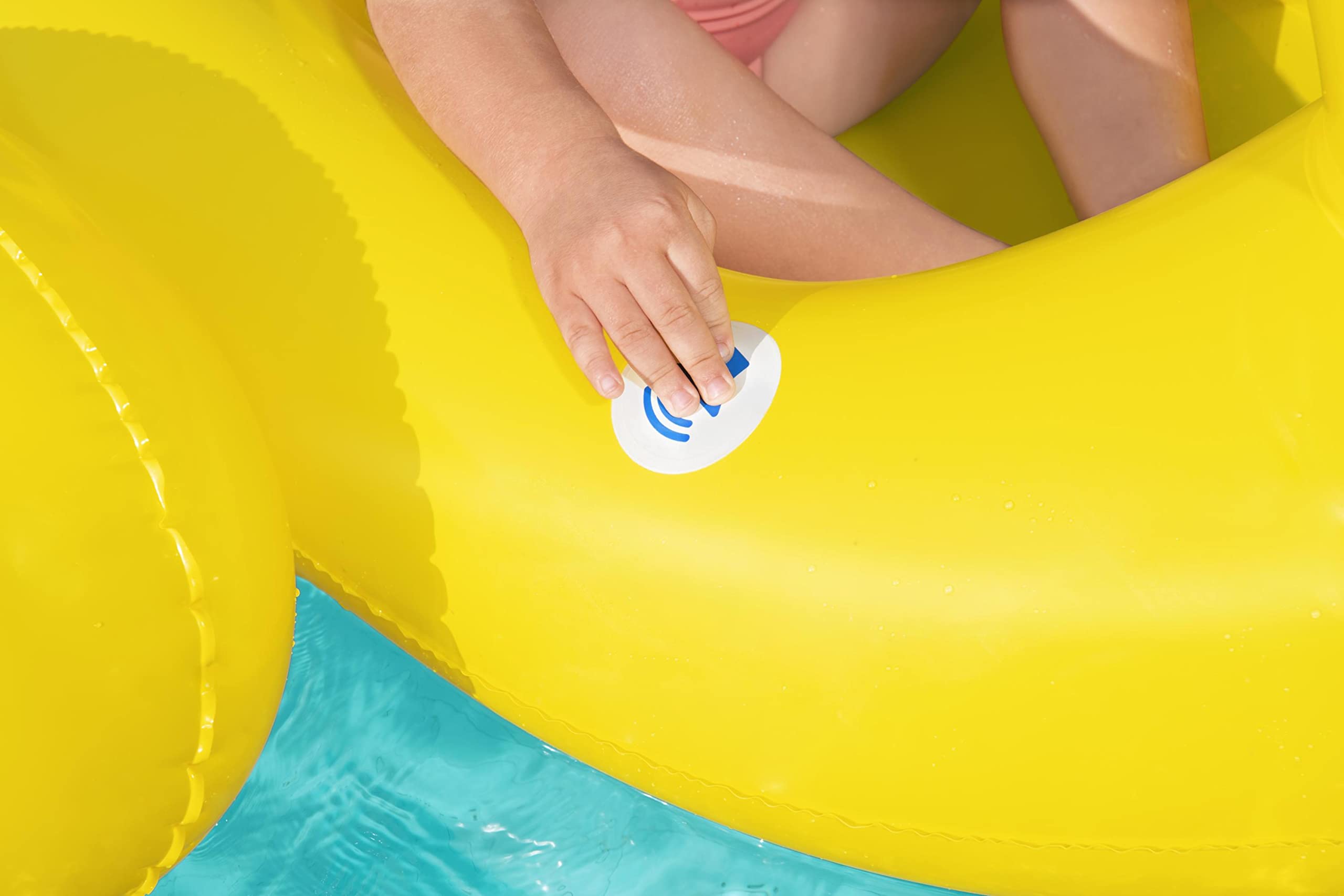 Foto 4 pulgar | Bote Hinchable Bestway Funspeakers Duck Baby Boat Amarillo - Venta Internacional.