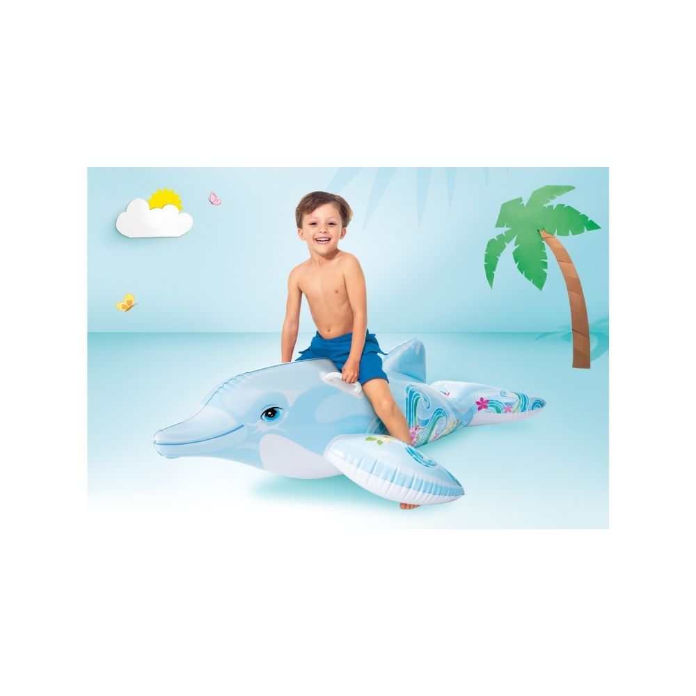 Foto 4 pulgar | Montable Inflable De Delfín