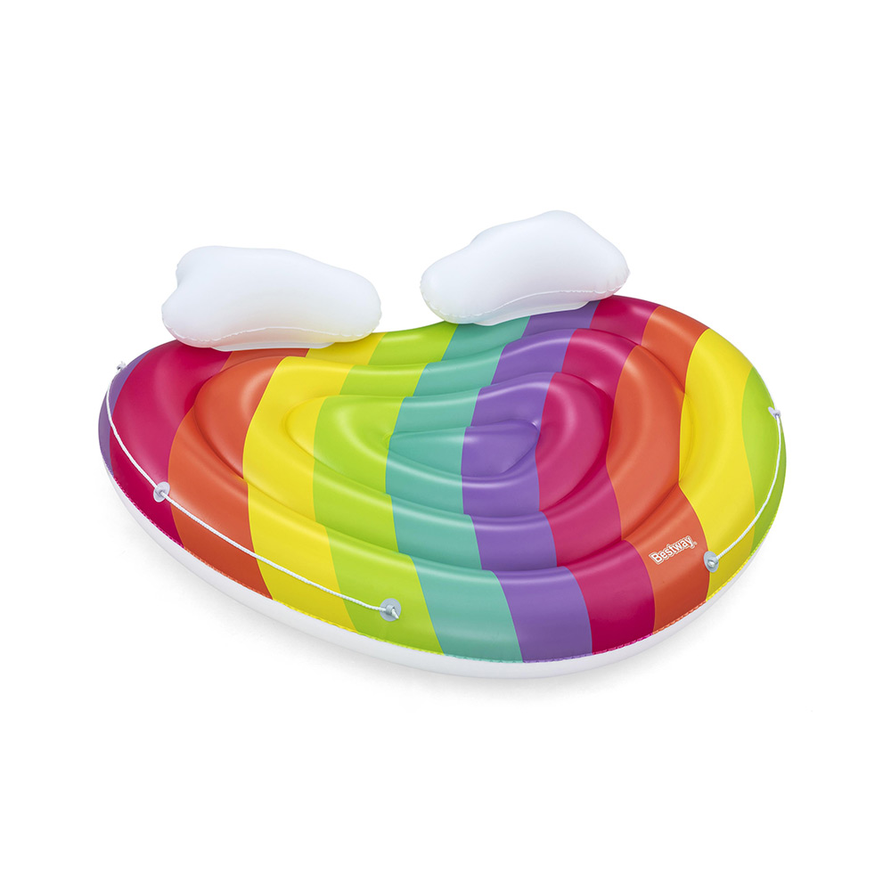 Foto 4 | Inflable Montable Salvavidas Bestway Corazón Arcoiris 1.75mts