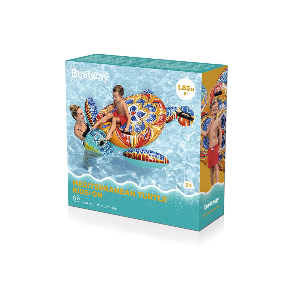 Foto 3 | Inflable Salvavidas Montable Infantil Bestway Tortuga 1.83 Mts
