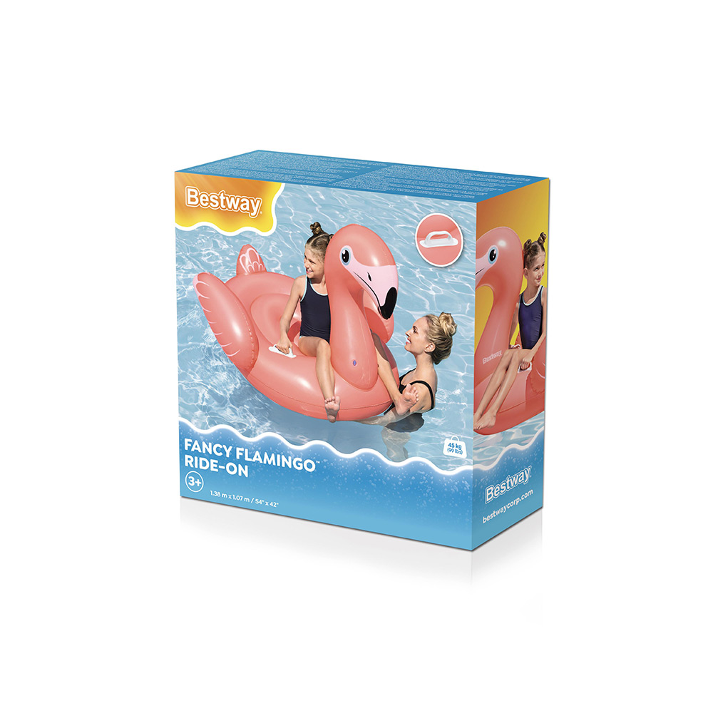 Foto 3 | Inflable Salvavidas Montable Infantil Bestway Flamingo 1.38mts