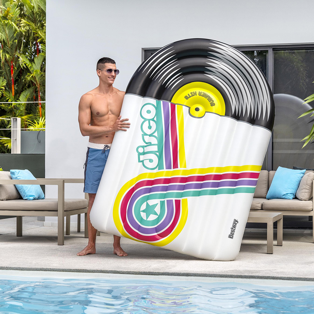 Foto 6 | Inflable Salvavidas Montable Bestway Diseño Vinilo Dj 196 cm