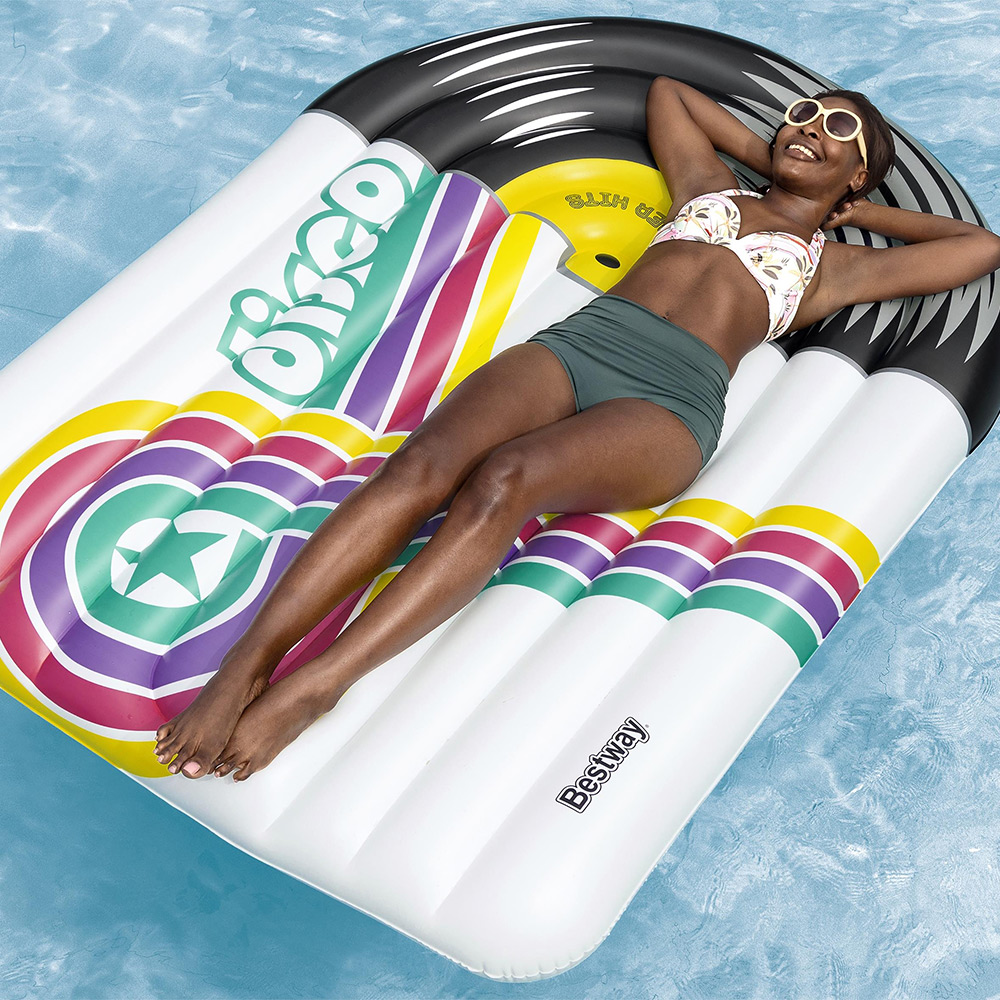 Foto 7 | Inflable Salvavidas Montable Bestway Diseño Vinilo Dj 196 cm