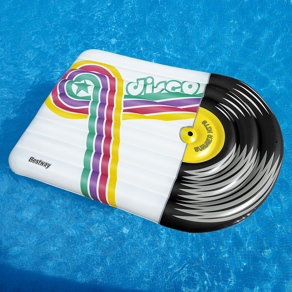 Foto 9 pulgar | Inflable Salvavidas Montable Bestway Diseño Vinilo Dj 196 cm