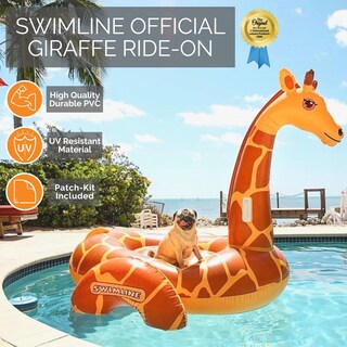Foto 5 | Flotador Inflable con Forma de Jirafa - Venta Internacional