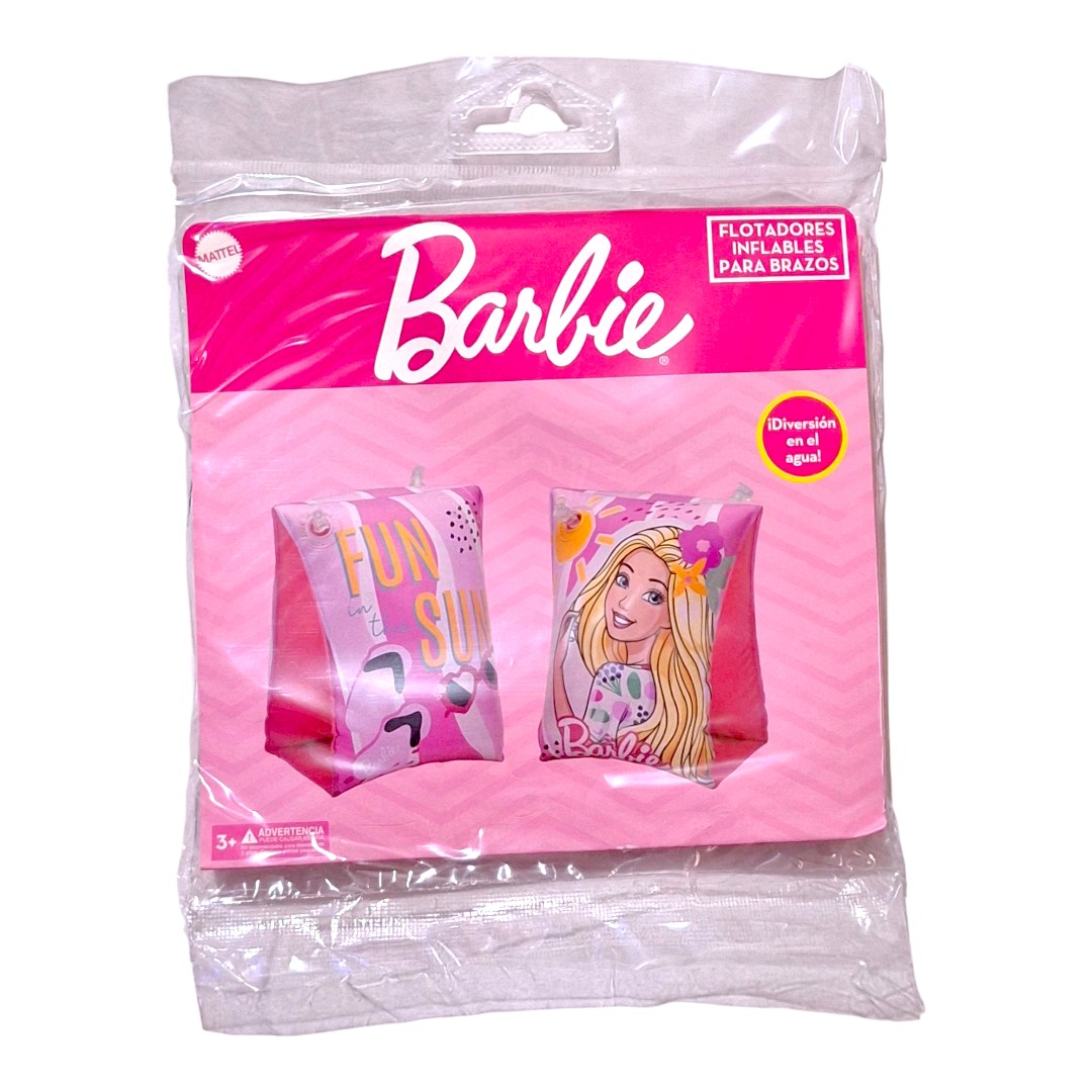 Foto 5 | Par De Flotis Inflable Salvavidas Brazo Flotador Barbie T378330 Importacion