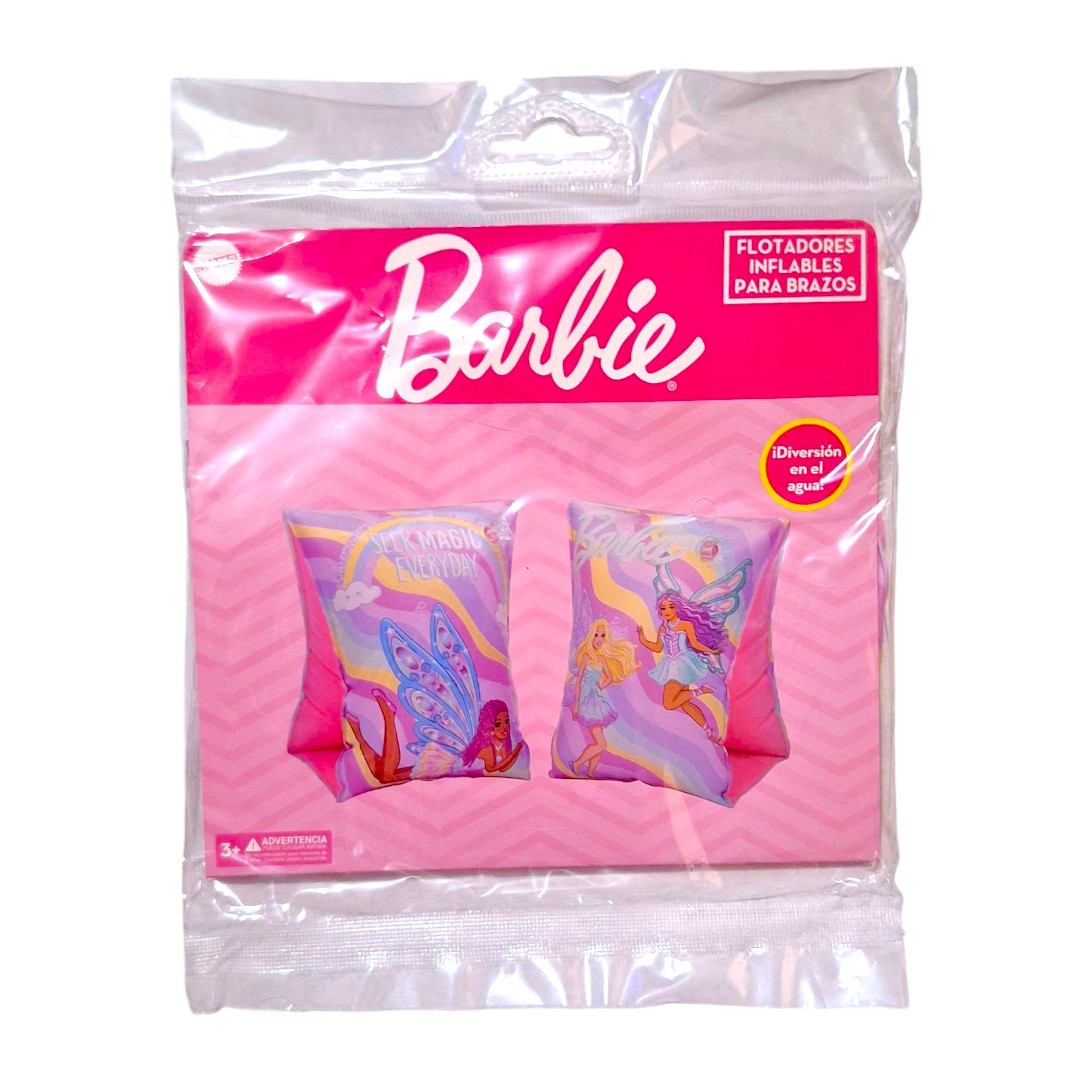 Foto 6 | Par De Flotis Inflable Salvavidas Brazo Flotador Barbie T378330 Importacion