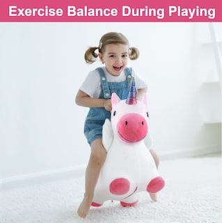 Foto 5 | Bouncy Horse Iplay Ilearn Bouncy Pals Unicorn Para Niña De Más De 18 Millones - Venta Internacional.