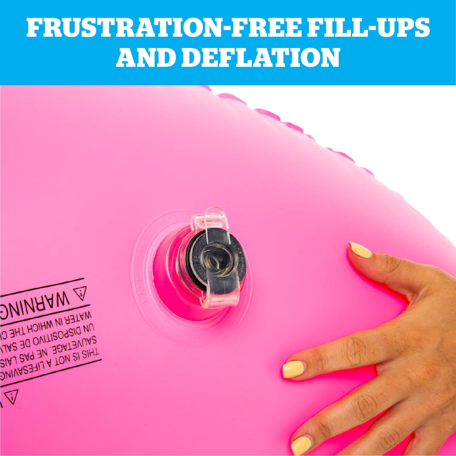 Foto 5 | Pool Float Bigmouth Inc. Flying Pig, Inflable De 1,5 M De Ancho - Venta Internacional.