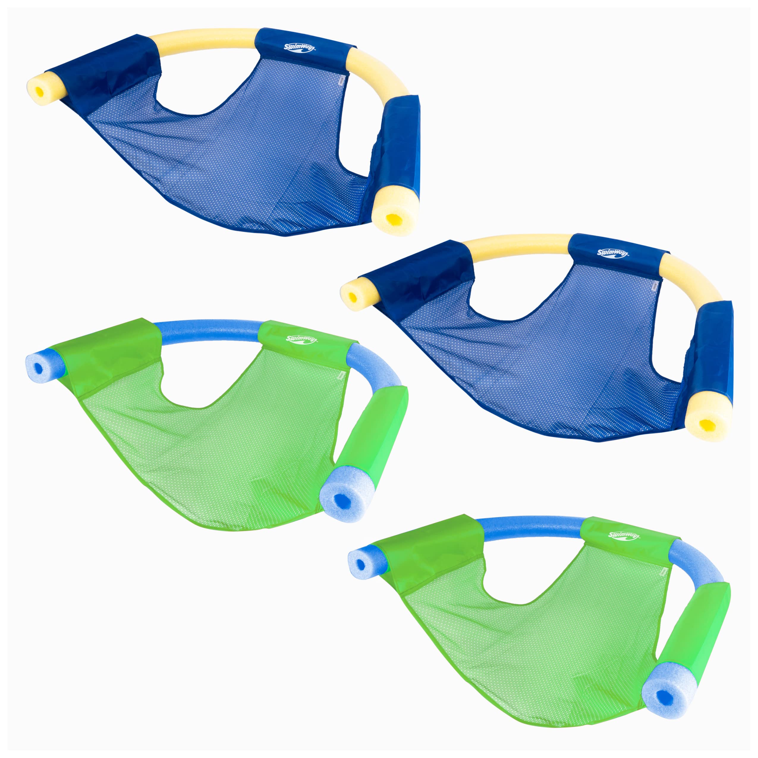 Foto 2 pulgar | Silla De Piscina Flotante Con Eslingas Para Fideos Swimways (paquete De 4) - Venta Internacional.