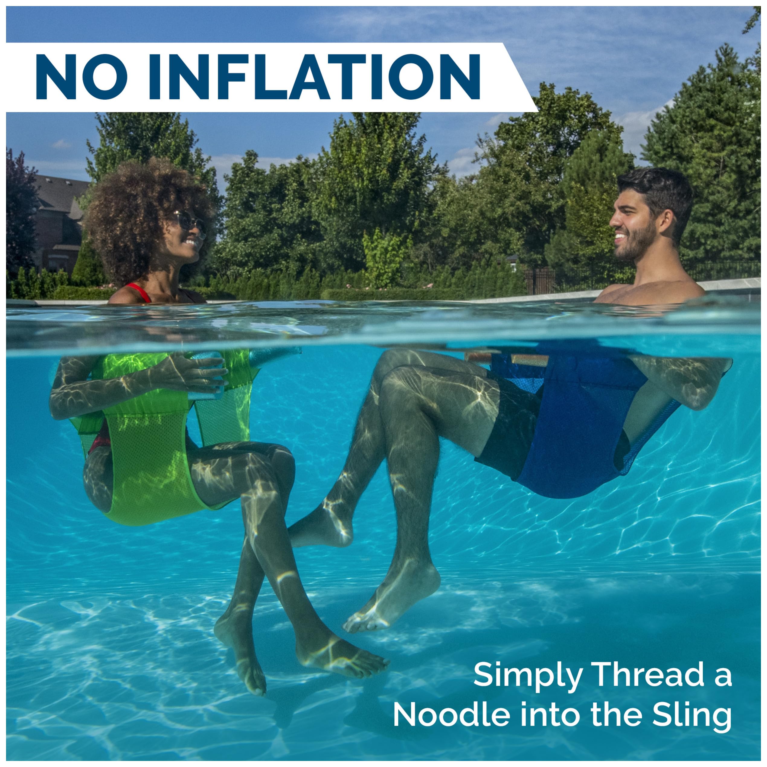 Foto 4 pulgar | Silla De Piscina Flotante Con Eslingas Para Fideos Swimways (paquete De 4) - Venta Internacional.