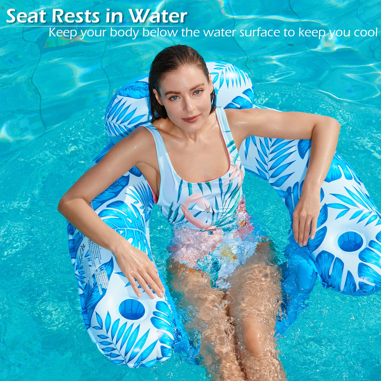Foto 4 pulgar | Silla Flotante para Piscina Jasonwell- Venta Internacional