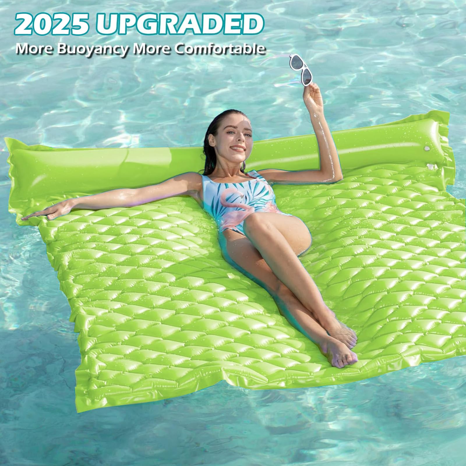 Foto 3 pulgar | Alfombra Flotante Inflable Jasonwell para Piscina y Lago - Venta Internacional