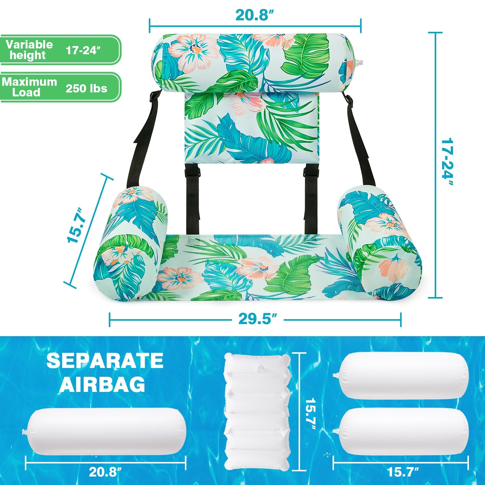 Foto 4 pulgar | Silla Flotante Wernnsai para Piscina - Venta Internacional