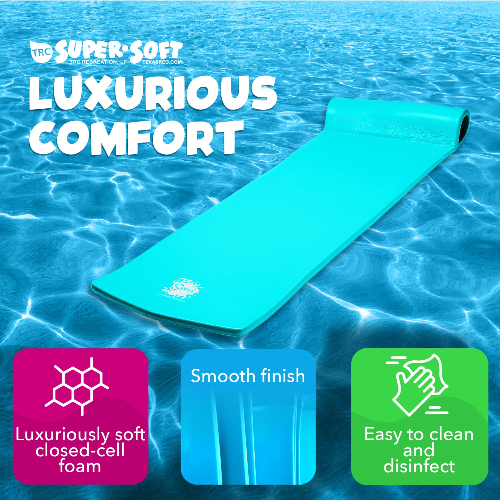 Foto 3 | Tumbona Flotante Para Piscina Trc Recreation Splash Para Adultos - Venta Internacional.