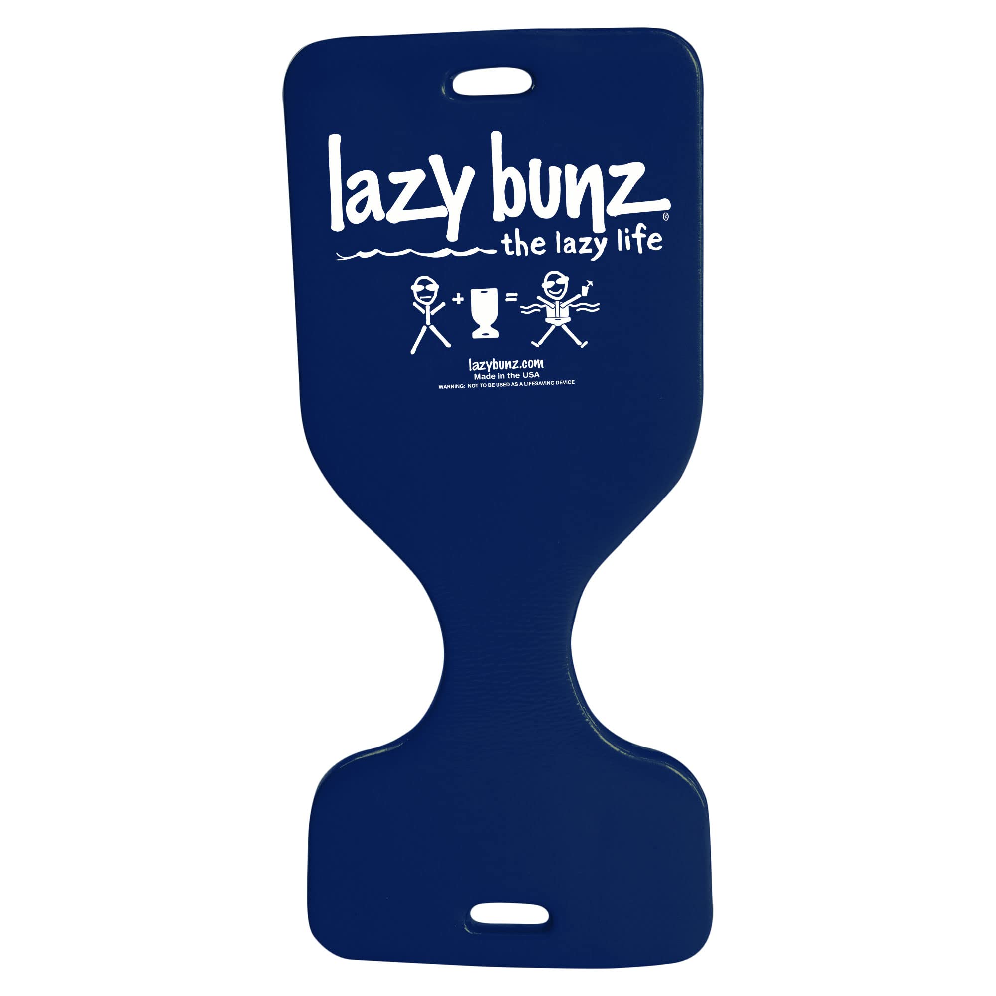 Sillín Acuático De Espuma Para Piscina Trc Recreation Lazy Bunz Navy - Venta Internacional.