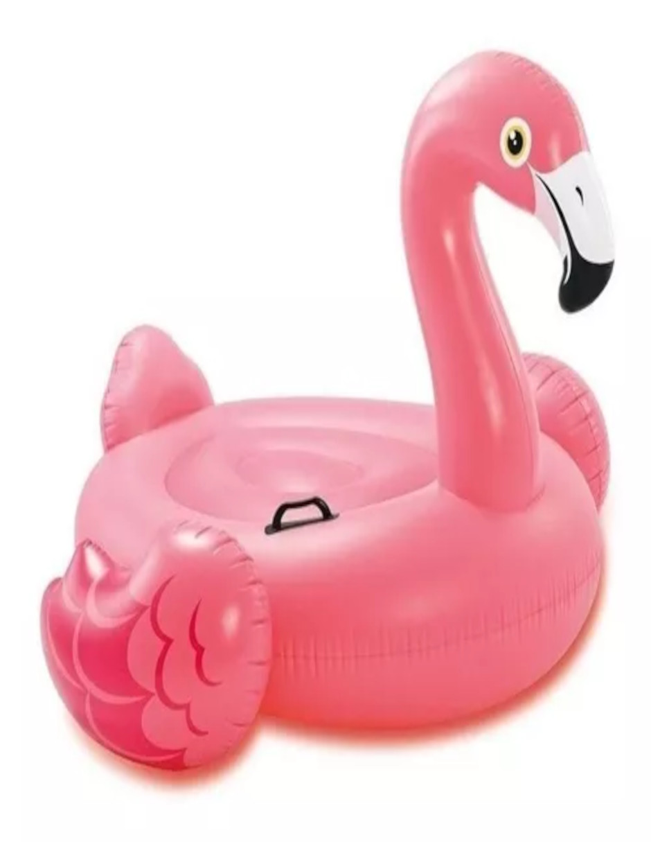 Foto 2 | Flotador Flamingo Inflable Intex Salvavidas Gigante + Termo De Agua Güish