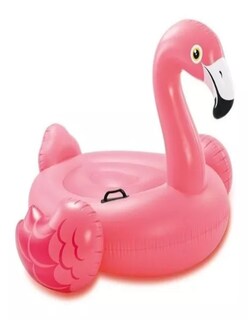 Foto 2 | Flotador Flamingo Inflable Intex Salvavidas Gigante + Termo De Agua Güish