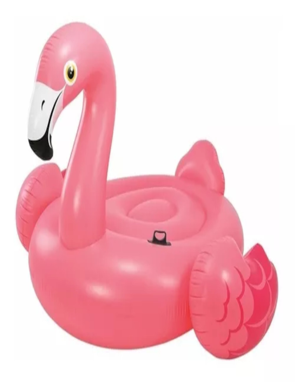 Foto 3 | Flotador Flamingo Inflable Intex Salvavidas Gigante + Termo De Agua Güish