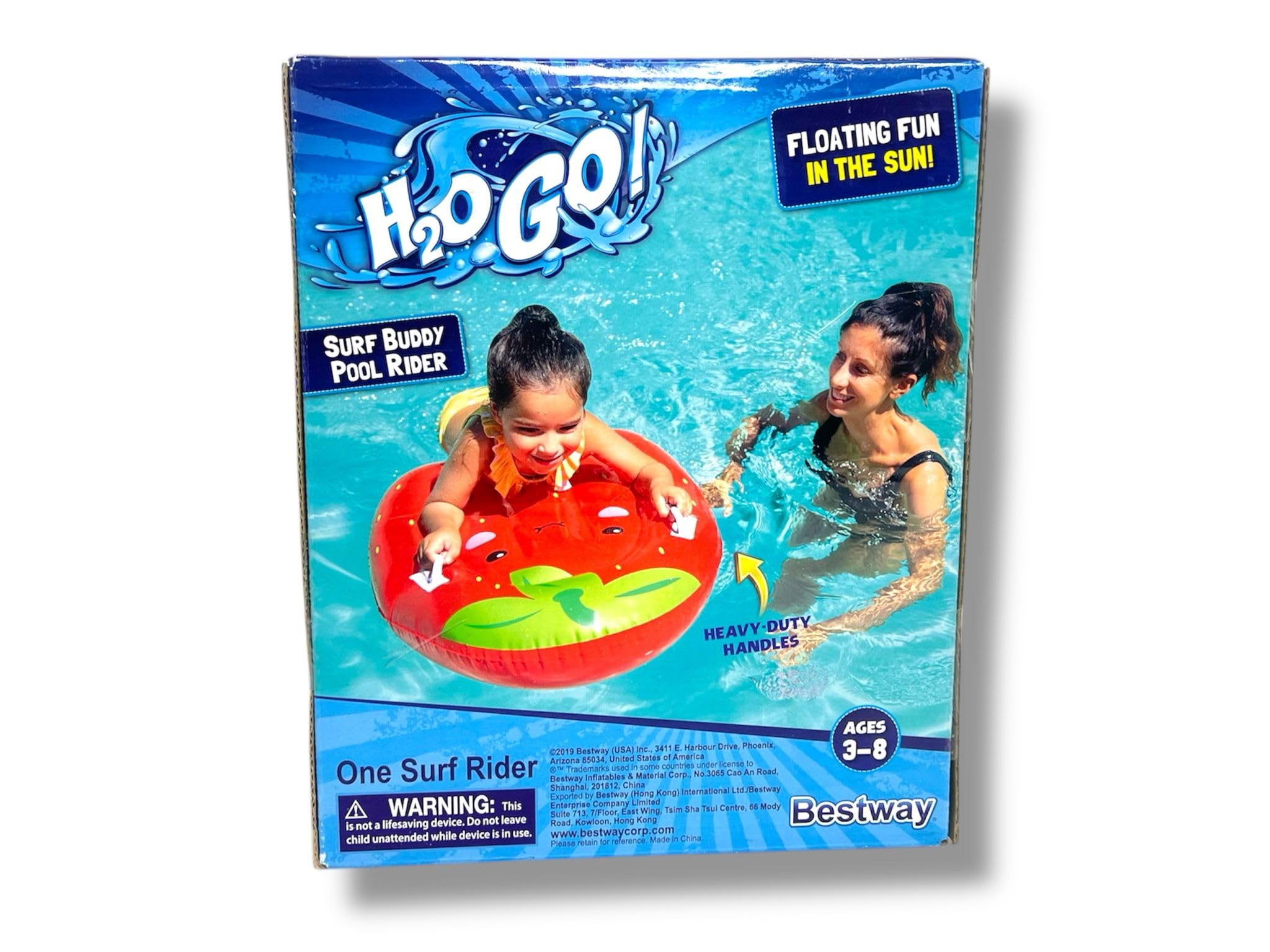 Foto 3 pulgar | Pool Rider Bestway H2o Go! Surf Buddy Strawberry De 3 A 8 Años - Venta Internacional.