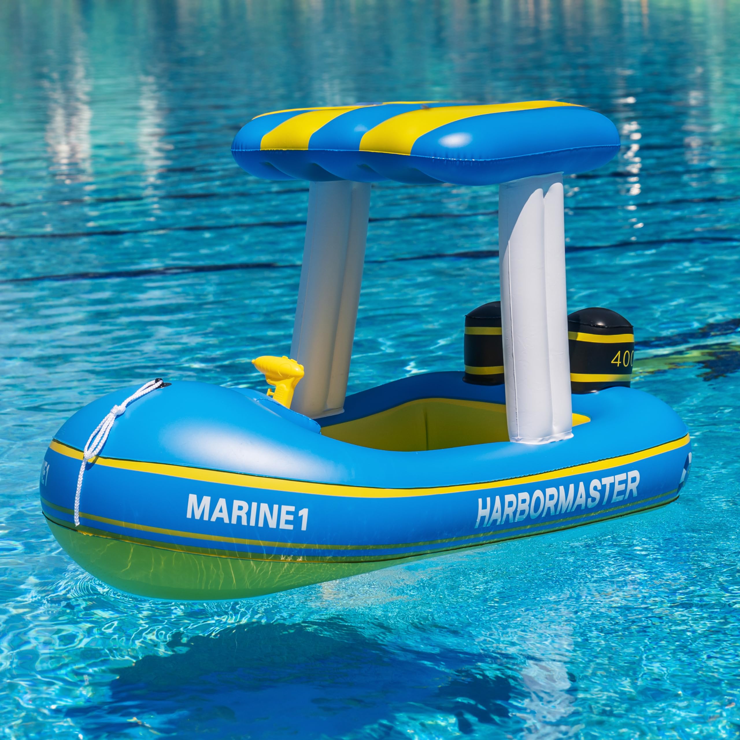 Foto 3 pulgar | Bote Patrullero Inflable, Piscina, Zona Flotante, Tech Harbor Master - Venta Internacional.