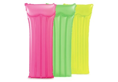 Foto 1 | Alfombrilla De Aire Intex Neon Frost Para Piscina 72 X 30 Cm - Venta Internacional.