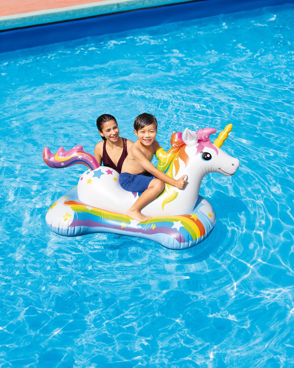 Foto 5 pulgar | Flotador Inflable Para Piscina Intex Magical Unicorn - Venta Internacional.
