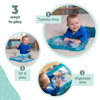Foto 3 | Alfombrilla De Agua Bright Starts Disney Baby Stitch Making Waves - Venta Internacional.