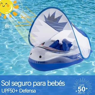 Foto 3 | Flotador Tucson Salvavidas 3meses - 6años Bebé Niño Playa Natación Color Azul