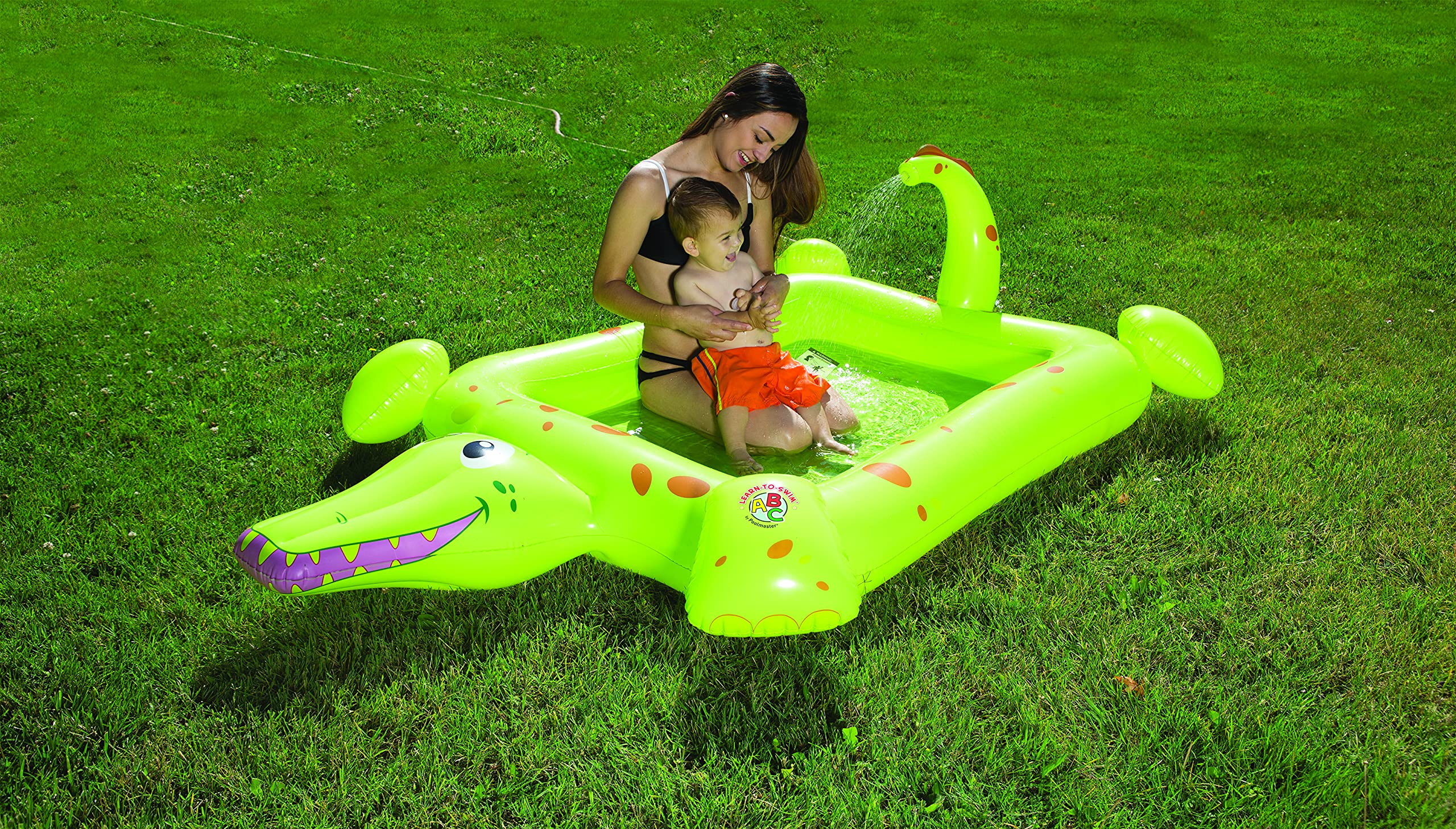 Foto 2 pulgar | Aerosol Inflable Con Forma De Cocodrilo Para Nadar Y Chapotear Para Niños - Venta Internacional.
