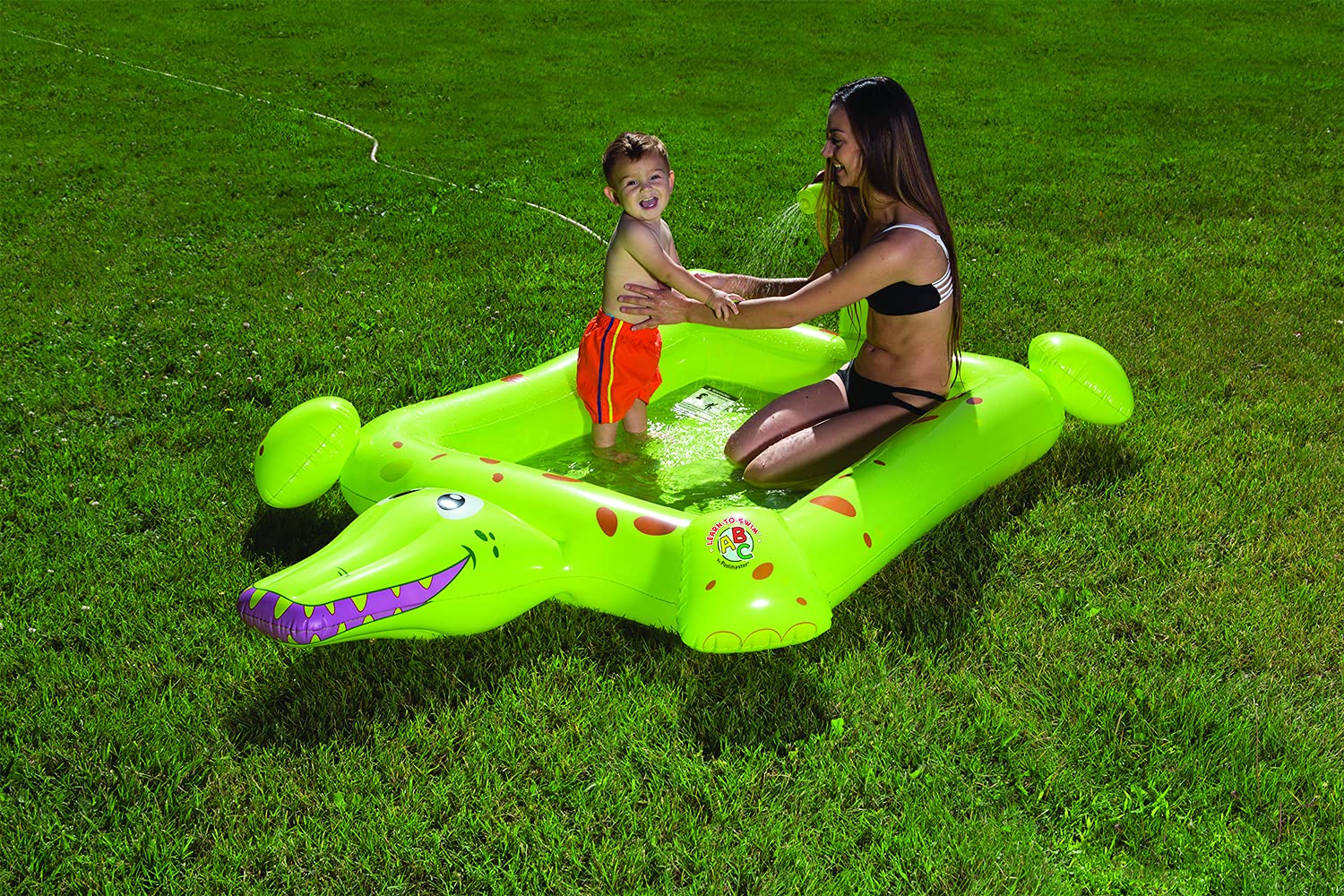 Foto 4 pulgar | Aerosol Inflable Con Forma De Cocodrilo Para Nadar Y Chapotear Para Niños - Venta Internacional.
