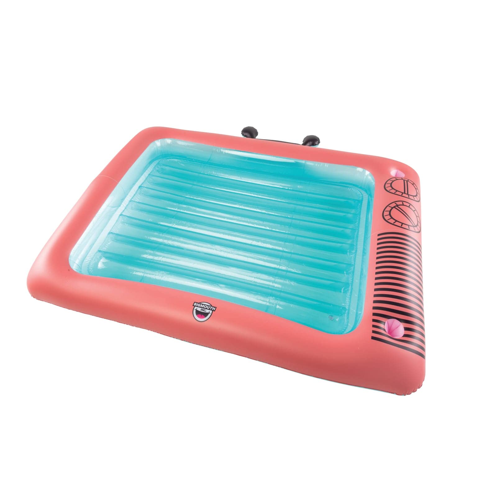 Foto 3 pulgar | Televisor Inflable Gigante De Pool Float Bigmouth Inc., Retro, 2 M De Largo - Venta Internacional.