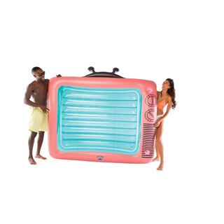 Foto 5 | Televisor Inflable Gigante De Pool Float Bigmouth Inc., Retro, 2 M De Largo - Venta Internacional.