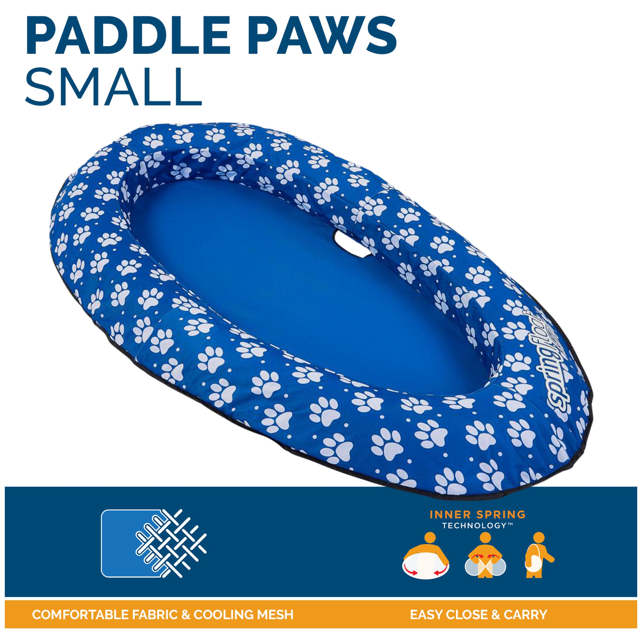 Foto 3 pulgar | Flotador De Primavera Dog Raft Swimways Paddle Paws Para Perros Pequeños - Venta Internacional.