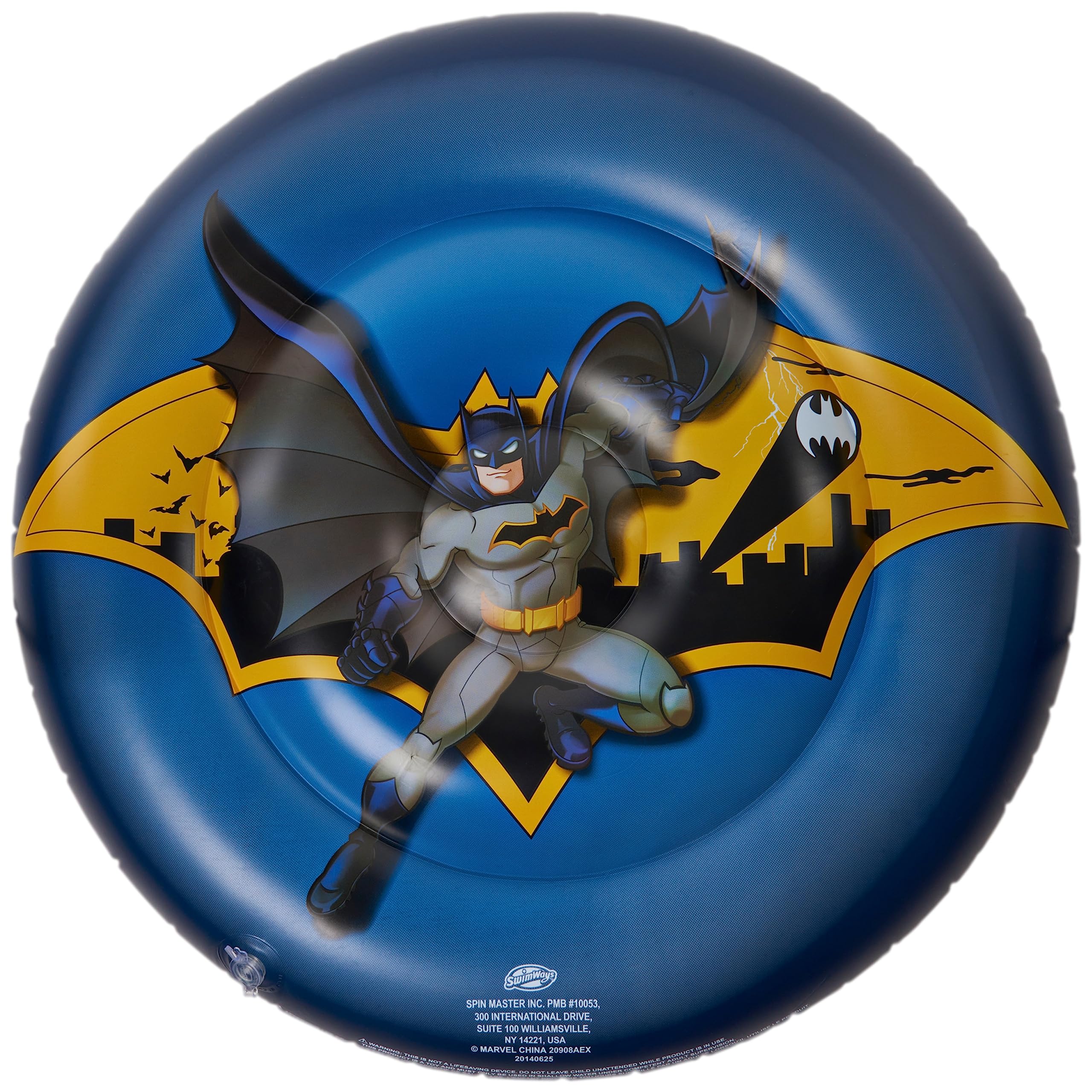 Foto 2 pulgar | Bote Reversible Pool Float Swimways Dc Batman Para Niños Mayores De 5 Años - Venta Internacional.