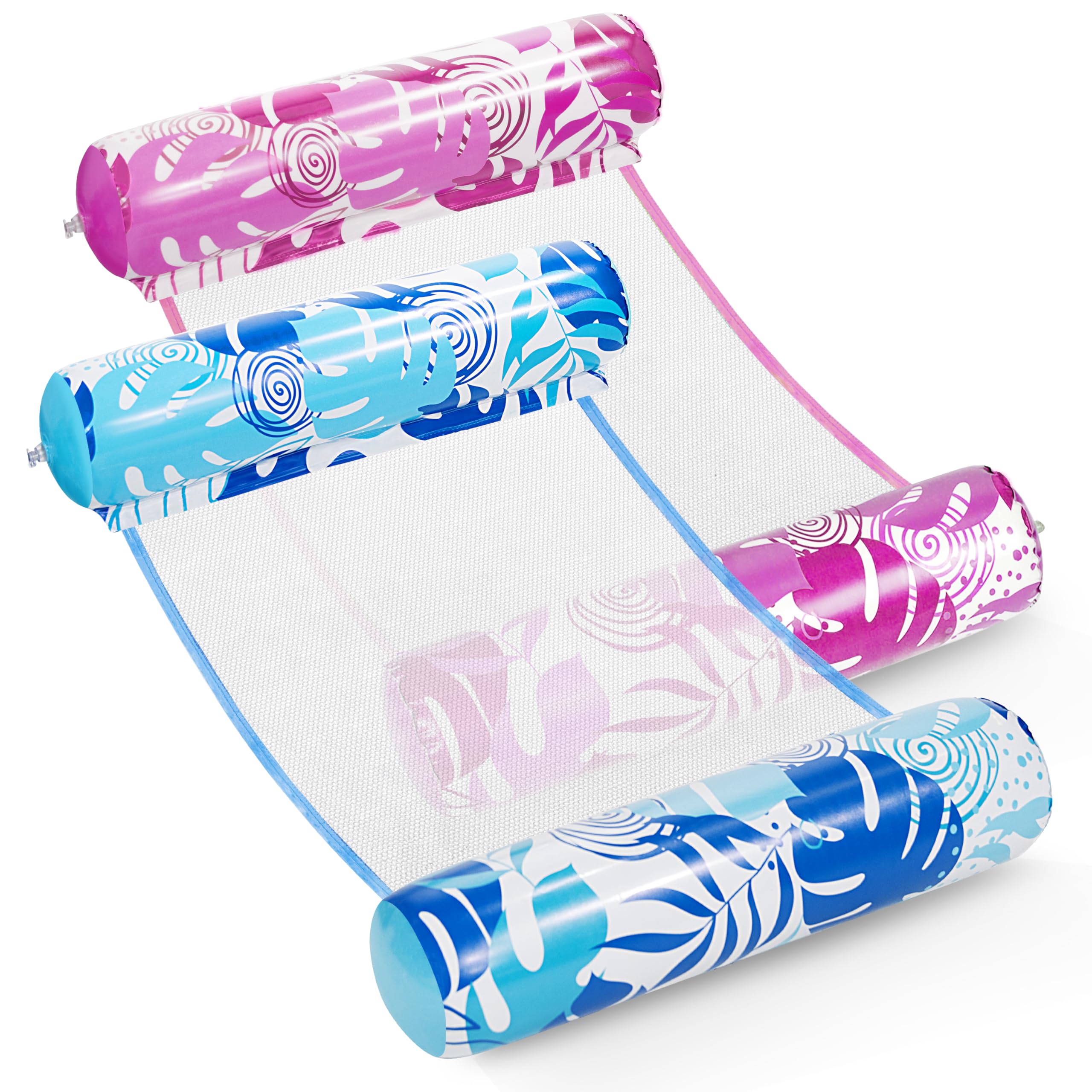 Hammock Pool Floats Sloosh, 2 Paquetes Para Adultos, Azul Y Rosa - Venta Internacional. $646